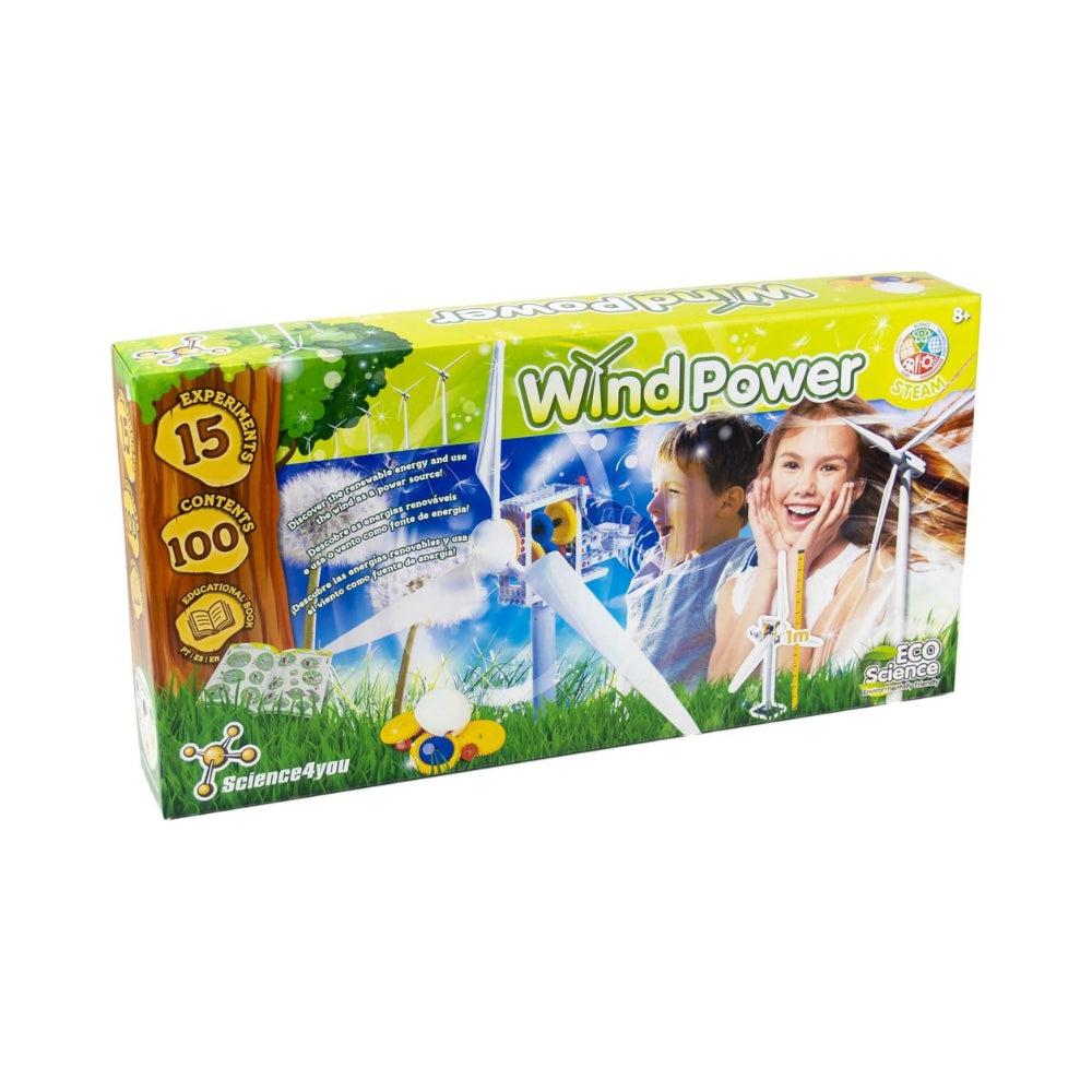 Science 4 You Wind Power, Eco-Science Range, Education STEM Kit For Kids Aged 8+