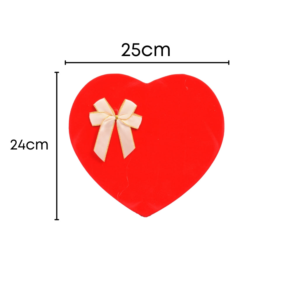 Set of 3 Valentine's Heart Gifts Boxes With Lip
