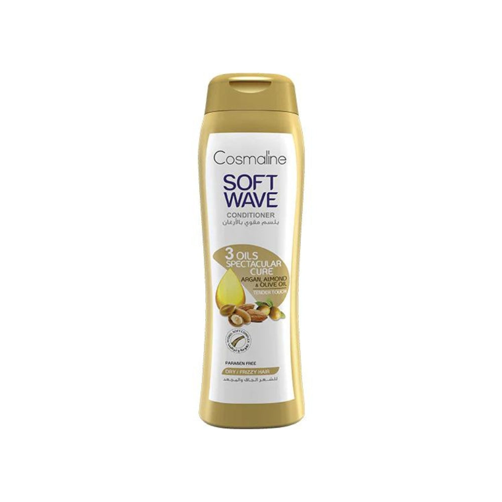 Soft Wave 3 Oils Spectacular Cure Conditioner For Dry / Frizzy Hair 400ml