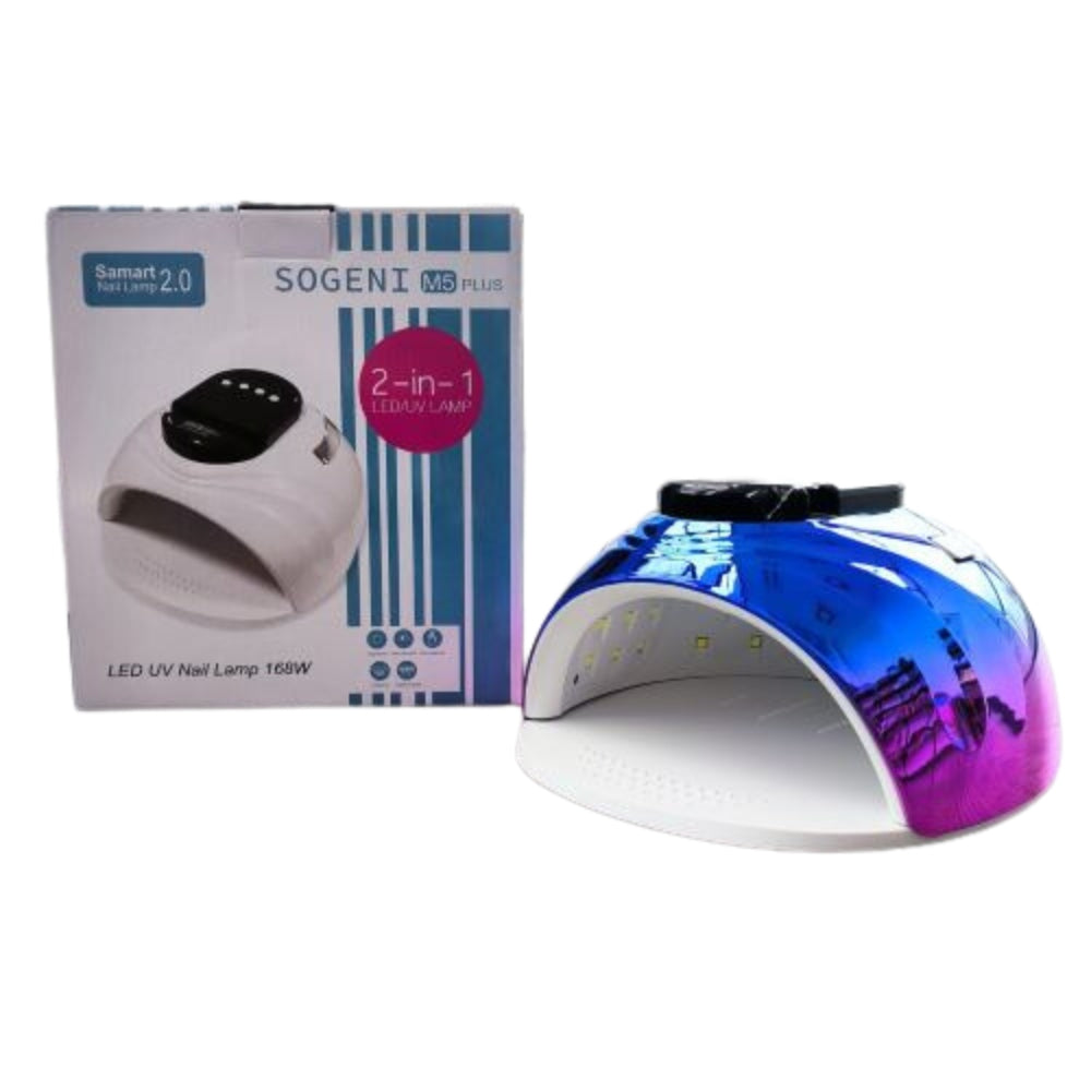Sogeni M5 Plus UV Led Lamp 168W Acrylic Nails Manicure SPA