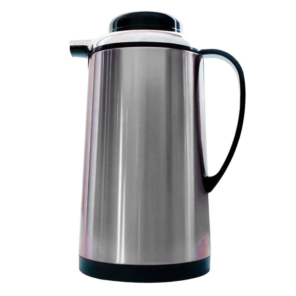 Stainless Steel Vacuum Flask Glass Liner Coffee Pot Double Walled Vacuum Jug 1 L