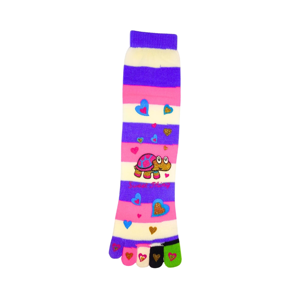 Striped Toe Socks