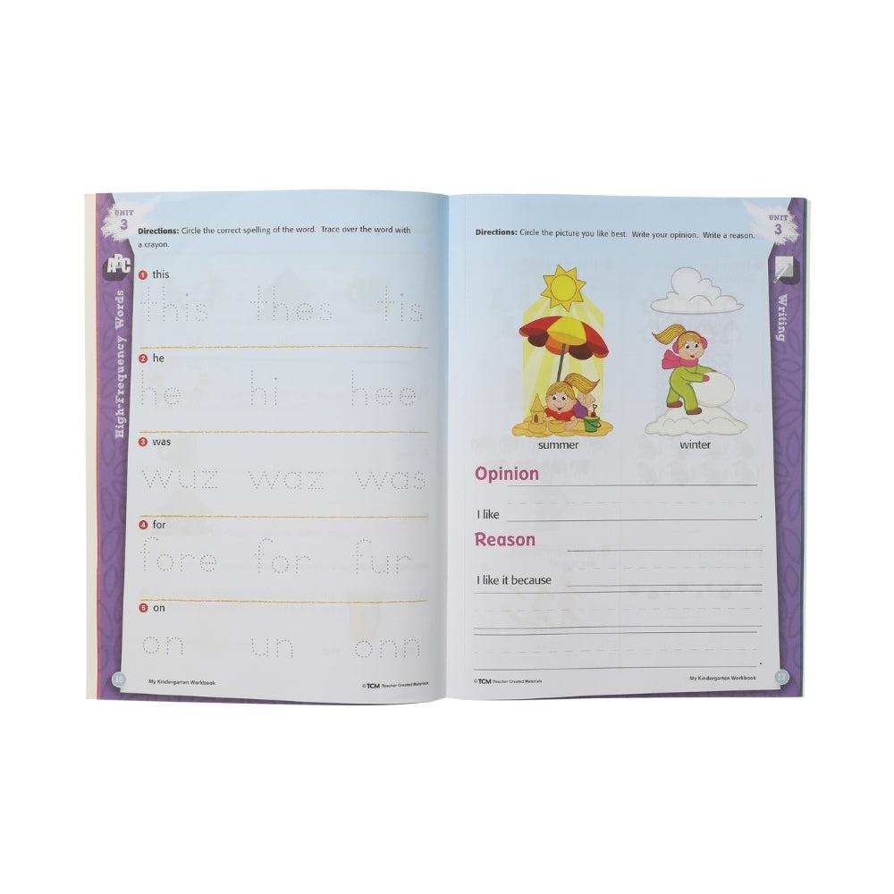 TCM 'my kindergarten workbook' with stickers