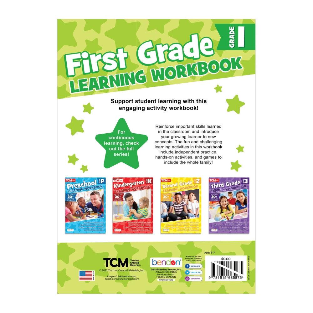 Teacher Created Materials First Grade, Grade 1, 240 Page Workbook, Paperback