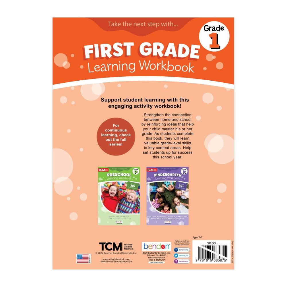 Teacher Created Materials First Grade, Grade 1, 288 Page Workbook, Paperback