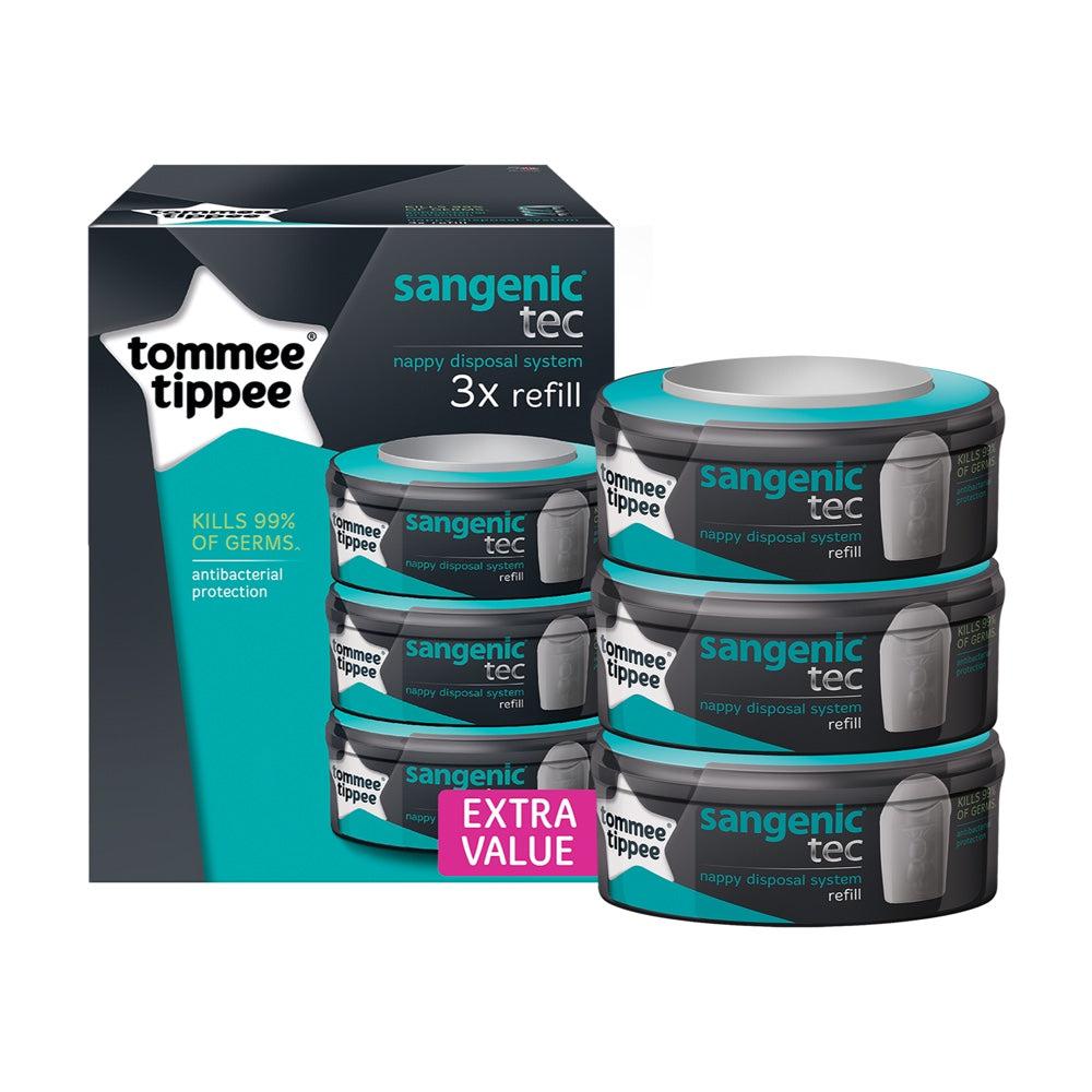 Tommee Tippee Sangenic Tec Nappy Disposal System (Triple Refill Pack)