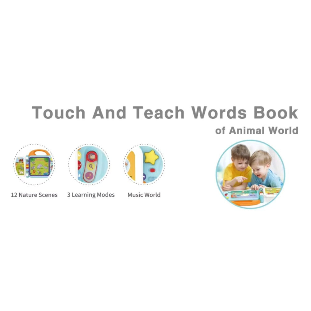 Touch And Teach Words Book