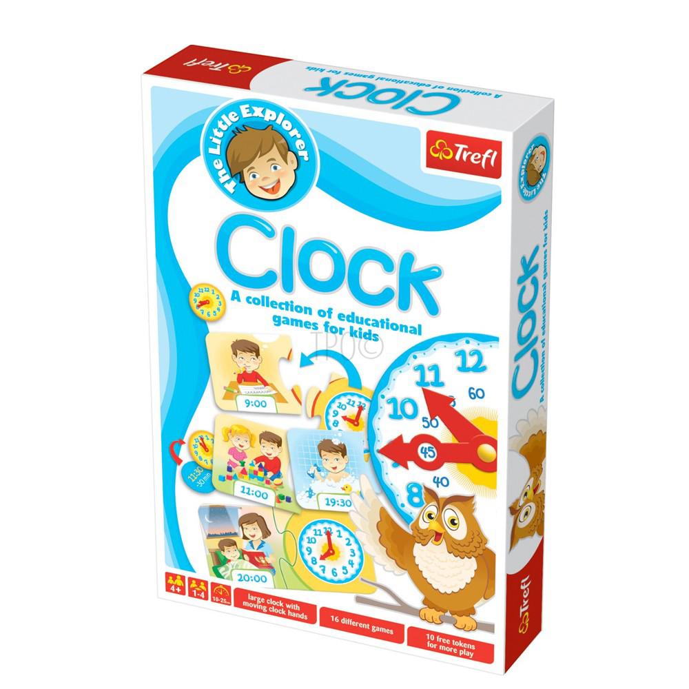 Trefl Clock And The Little Explorer