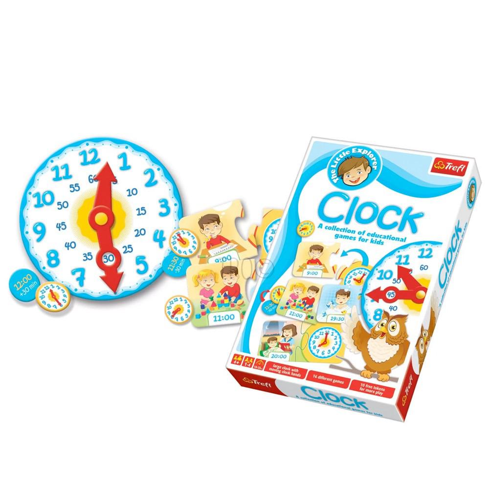 Trefl Clock And The Little Explorer