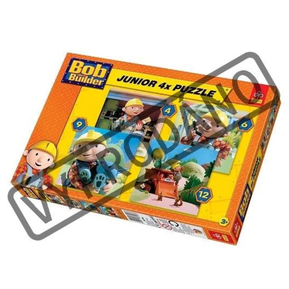 Trefl Junior Puzzle Bořek Builder 4 In 1 (4,6,9,12 Pcs)