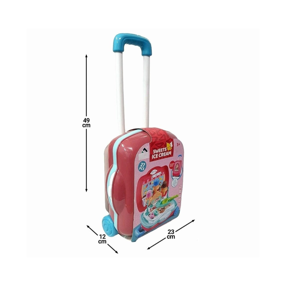 Trolley Case Sweets Ice Cream Play Pretend Toy