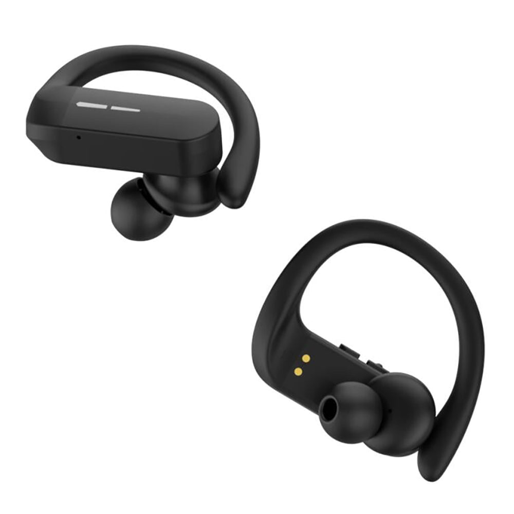 True Wireless Bluetooth Sport Earbuds with Charging Case 14x7cm