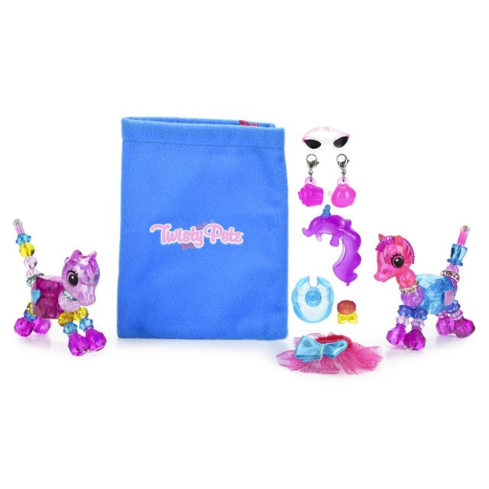 Twisty Petz, Series 3 Blingz, Pony And Zebra Customizable Bracelet Set For Kids Aged 4 And Up