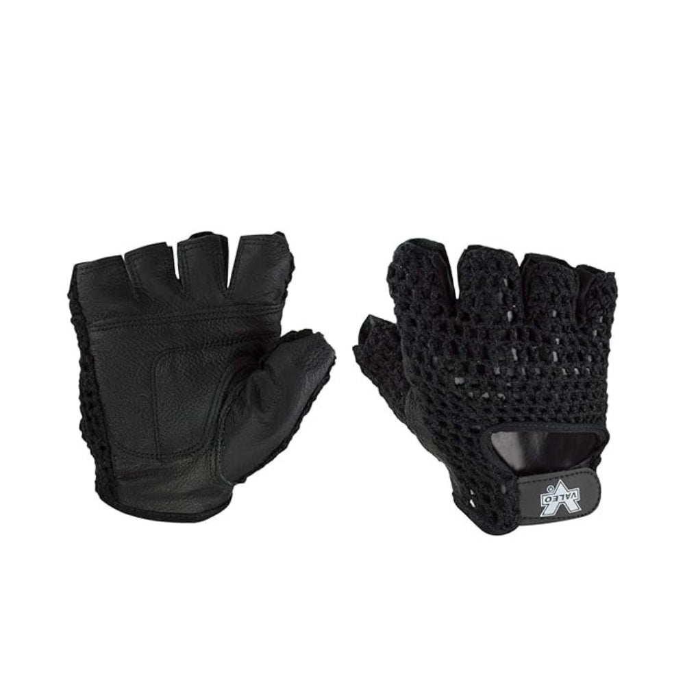 Valeo Mesh Back Lifting Gloves, Net Training Gloves, Gym Weight Lifting Gloves