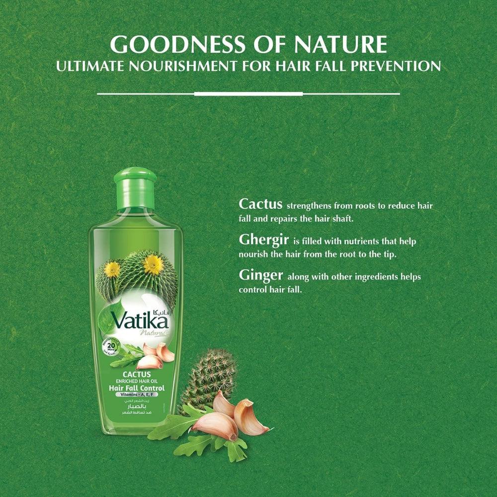 Vatika Cactus Enriched Hair Oil 200ml