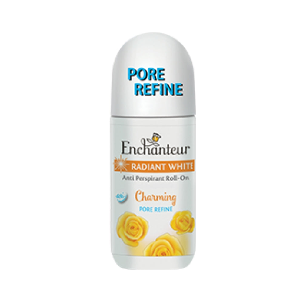 White Radiant Deodorant Roll-On Pore Refine Charming