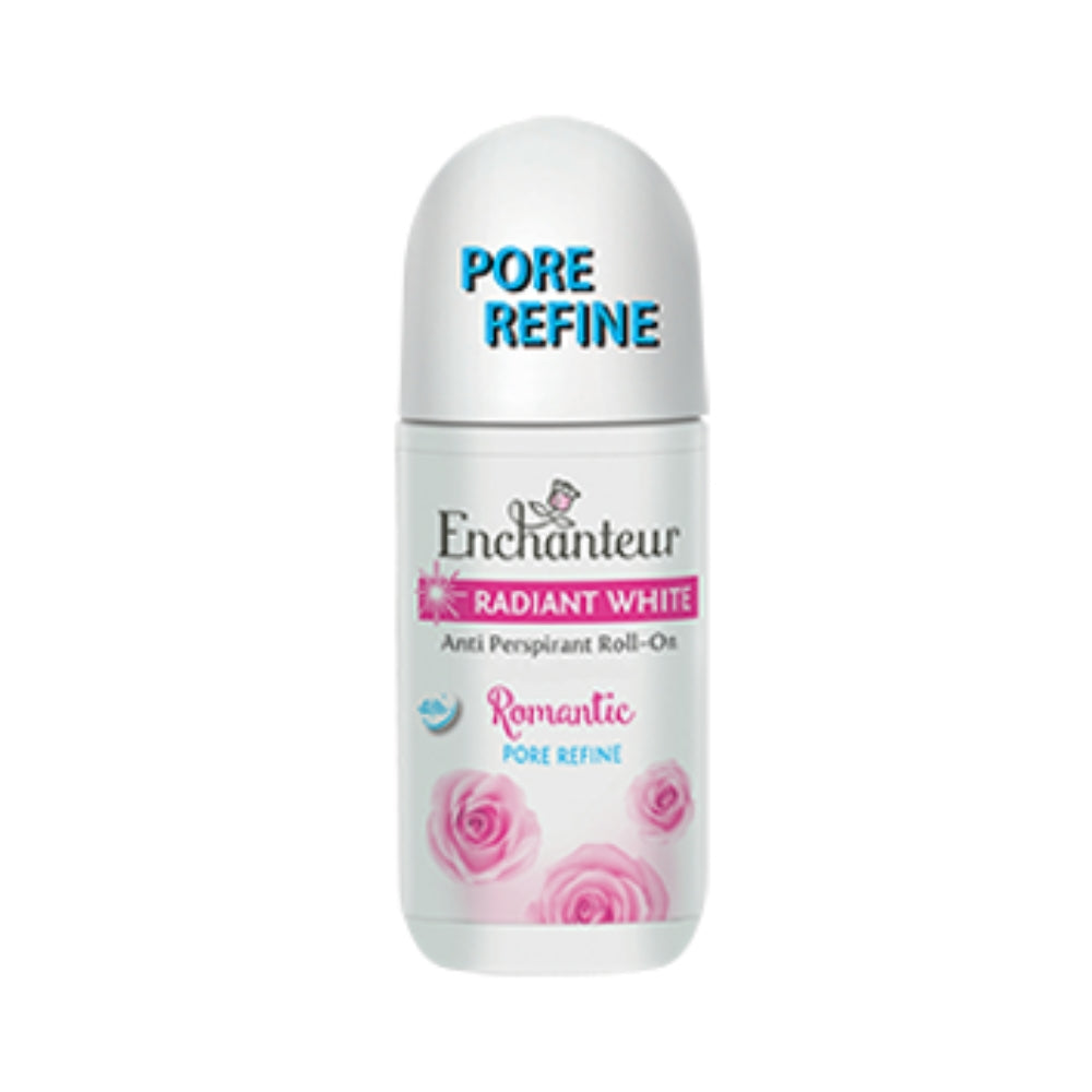 White Radiant Deodorant Roll-On Pore Refine Romantic