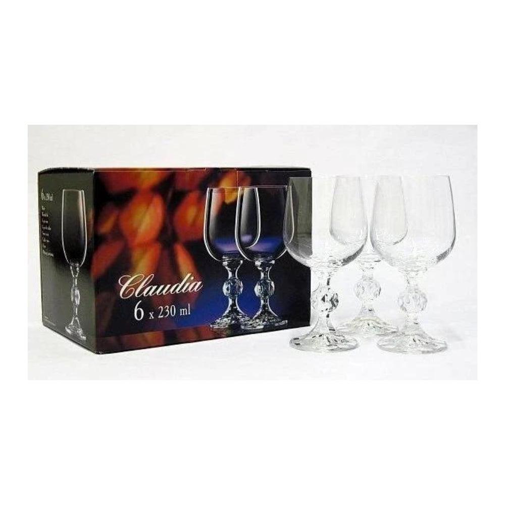 Wine Glasses Claudia 6 pcs