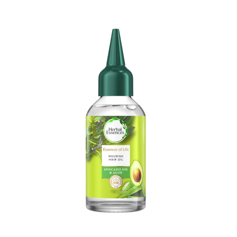 herbal essences nourishing hair and scalp oil avocado oil and aloe