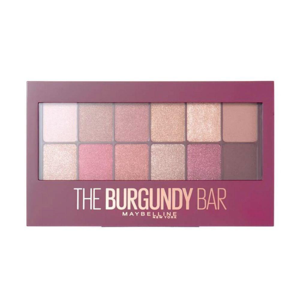 Maybelline EyeShadow Burgundy Bar Palette - 4