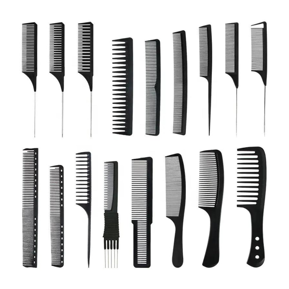 wholesale Salon Hairdresser Barber Professional Hair Cutting Comb Hair Combs Brush Bareber Supply Cutting Comb